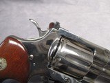 Colt Python 357 Magnum 4” Nickle, Made 1973. - 10 of 15