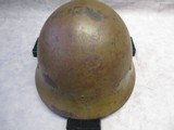 WW2 Japanese Imperial Naval Landing Forces Helmet Complete - 5 of 11