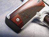 Kimber Micro 9 Stainless Steel Rosewood Grips New in Box - 9 of 15