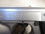 Walther PPK/S 22 Nickel Finish .22 LR Like New in Box 10+1 - 6 of 15