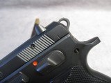 CZ-USA CZ 75 Compact Blued 9mm Safety Excellent Condition with Box - 4 of 15