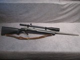 Winchester Model 75 Target Rifle Custom Nickel Finish with Redfield 12x Target Scope - 1 of 15