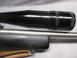 Winchester Model 75 Target Rifle Custom Nickel Finish with Redfield 12x Target Scope - 5 of 15