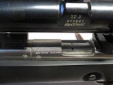 Winchester Model 75 Target Rifle Custom Nickel Finish with Redfield 12x Target Scope - 12 of 15