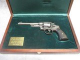 Smith & Wesson Triple-Lock 3-digit S/N 6.5-in. 44 Russian, Lawman’s Sidearm w/Jinks Letter - 1 of 15