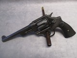 Smith & Wesson Triple-Lock 3-digit S/N 6.5-in. 44 Russian, Lawman’s Sidearm w/Jinks Letter - 2 of 15