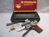 High Standard Model 106 Military Supermatic Citation Custom w/Original Box - 1 of 15
