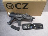 CZ USA Scorpion Evo 3 S1 9mm Pistol New in Box - 1 of 15
