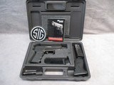 Sig Sauer P239 9mm and .40 S&W, 2 barrels, 5 MAGS, box, manual, spare grips - 1 of 15