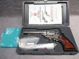 Ruger Single Six Convertible Stainless Steel Excellent Condition With Original Box - 1 of 15