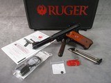 Ruger Mark IV Hunter TALO Exclusive Blued 22 LR New in Box - 1 of 15