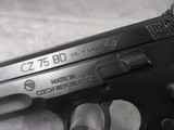 CZ-USA CZ 75 BD Polycoat 9mm Parabellum 16+1 New in Box - 5 of 15