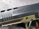 Century Arms Canik Mete SFx Duo-Tone 9mm 20+1 Optic Ready, New in Box - 5 of 15