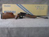 Rossi Circuit Judge .45 Colt/.410 Gauge 3” Revolver Carbine 18.5” Exc. Condition with Box - 1 of 15