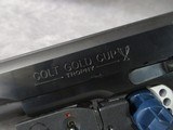 Colt 1911 Gold Cup Trophy National Match Model O Mfg. 1997 First Year Exc. Cond. - 6 of 15