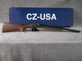 CZ Hammer Coach SxS 12ga 20” Case Hardened Excellent Condition with Original Box - 1 of 15