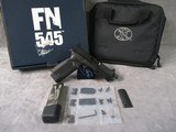 FN USA FN 545 Tactical 15+1/18+1 Matte Black with Threaded Barrel, Night Sights, New in Box