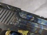 Magnum Research Desert Eagle .50 AE 6” Limited Edition Case Hardened and Hand Engraved #11 of 25 New in Box - 10 of 15