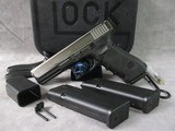 Glock G17 Gen 4 9mm Parabellum Polished Stainless Slide, New in Box - 1 of 15