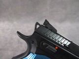 CZ USA Shadow 2 9mm 17+1 Blue Aluminum Grips New in Box - 10 of 15