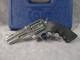 Colt Anaconda 2021 44 Magnum 4.25” Bright Stainless New in Box - 1 of 15