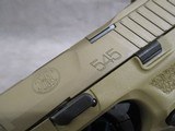 FN USA FN 545 Tactical 15+1/18+1 FDE with Threaded Barrel, Night Sights, New in Box - 5 of 15