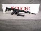 Ruger AR556 SKU 8529 Free Float 5.56 NATO 16.1” 30+1 New in Box - 1 of 15
