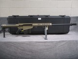 Barrett M107A1-S Semi-Auto Rifle .50 BMG FDE New in Box (Pelican Case)