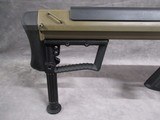 Barrett M107A1-S Semi-Auto Rifle .50 BMG FDE New in Box (Pelican Case) - 2 of 15