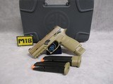 Sig Sauer P320 M18 9mm 320CA-9-M18-MS New in Box - 1 of 15