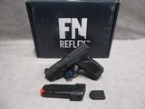FN USA Reflex Conceal Carry Pistol 9mm 11+1/15+1 Matte Black New in Box - 1 of 15