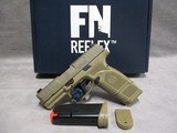 FN USA Reflex Conceal Carry Pistol 9mm 11+1/15+1 FDE New in Box - 1 of 15