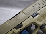 FN USA Reflex Conceal Carry Pistol 9mm 11+1/15+1 FDE New in Box - 6 of 15
