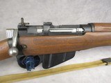 Lee-Enfield No. 4 Mk. I*, Savage Manufacture, U.S. Property, .303 British, Navy Arms Import w/Bayonet, Sling. - 11 of 15