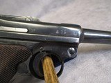 DWM P.08 Military Luger 9mm 1918 Post-1920 rework, Non-import - 8 of 15