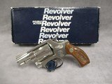 Smith & Wesson Model 36 Chief’s Special .38 Special Nickel with Original Box - 1 of 15