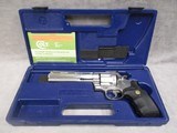 Colt Anaconda 1st Generation 44 Magnum Stainless 6” with Original Box, Manual