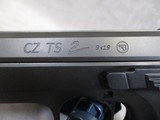 CZ USA CZ 75 TS 2 (Tactical Sport 2) 9mm Blue Aluminum Grips #91220 New in Box - 5 of 15