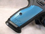 CZ USA CZ 75 TS 2 (Tactical Sport 2) 9mm Blue Aluminum Grips #91220 New in Box - 8 of 15