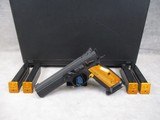 CZ USA CZ 75 Tactical Sport Orange 9mm Excellent Condition w/Original Box, 4x20rd Mags - 1 of 15