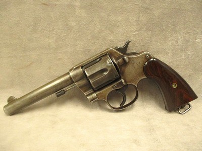 Colt New Service M1909 Transition .44-40 Winchester 5.5-inch Mfg. 1915