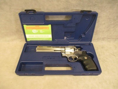 Colt Anaconda 1st Generation 1994 45 Long Colt Stainless 6” with Original Box, Manual