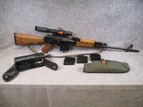 Zastava / AWO M76 8x57mm rifle w/ZRAK scope, 8 Mags, Mag Satchel