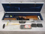 Beretta Model 682 Gold Skeet 12ga O/U Excellent Condition w/Americase, Briley Fitted Tube Sets for 20ga, 28ga, and .410 Bore, plenty of chokes. - 1 of 15
