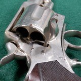 Webley & Scott, RIC, Model 83, 5 Shot,.455 Centerfire 3.25" barrel, Nickel Finish Revolver - 7 of 14