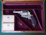 Webley & Scott, RIC, Model 83, 5 Shot,.455 Centerfire 3.25" barrel, Nickel Finish Revolver - 1 of 14