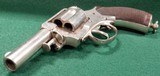 Webley & Scott, RIC, Model 83, 5 Shot,.455 Centerfire 3.25" barrel, Nickel Finish Revolver - 3 of 14