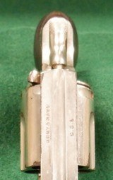 Webley & Scott, RIC, Model 83, 5 Shot,.455 Centerfire 3.25" barrel, Nickel Finish Revolver - 8 of 14