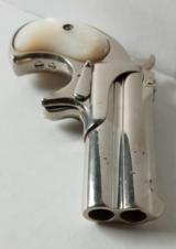 Remington Arms Co., Model 95 Type II Derringer/Deringer .41 Rimfire, Over/Under 3" barrels, PEARL grips - 6 of 15