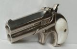 Remington Arms Co., Model 95 Type II Derringer/Deringer .41 Rimfire, Over/Under 3" barrels, PEARL grips - 7 of 15